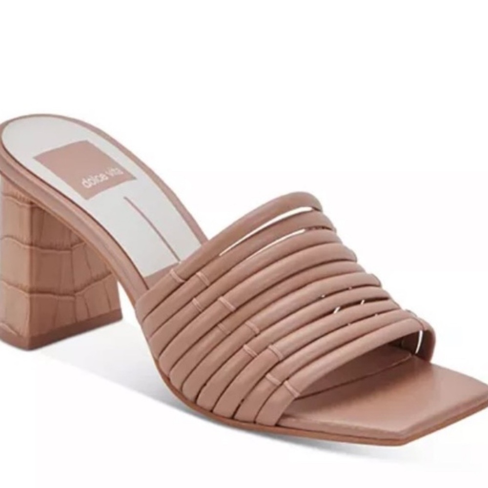 Dolce Vita Priana Slip On High Heel Sandals 7
